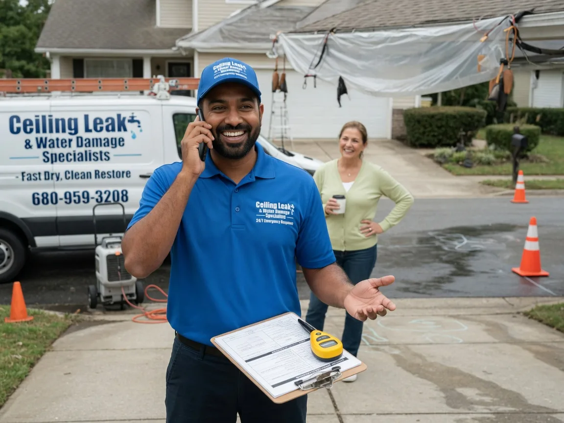 Ceiling Leak Cleanup Collettsville, NC FAQs